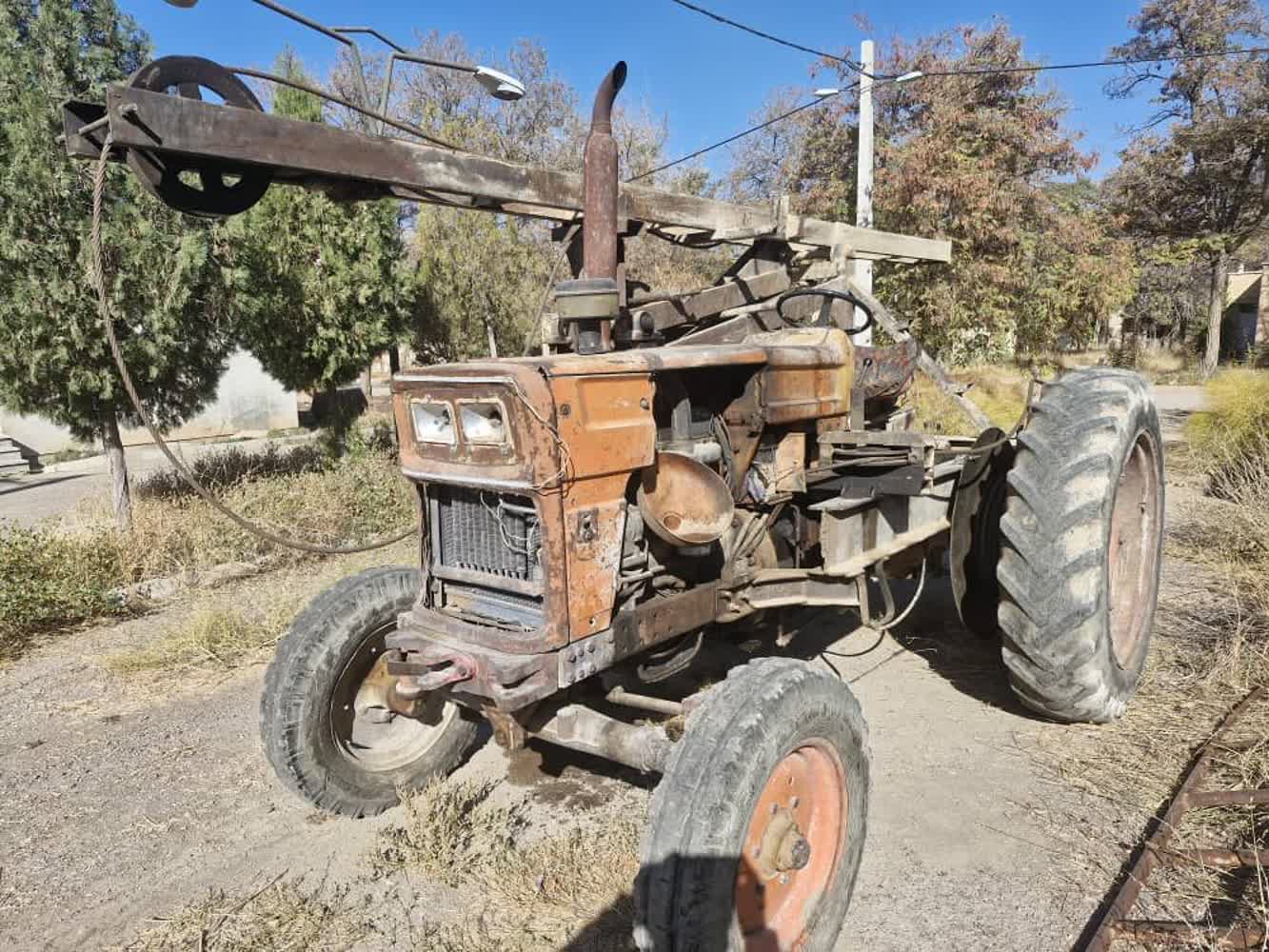 توقیف دستگاه حفاری غیرمجاز در شهرستان میاندوآب